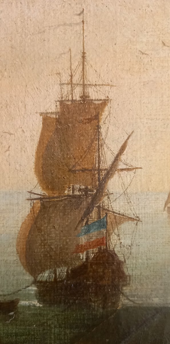 Joseph Vernet (circle), 18th-century French School. Harbor View.-photo-4