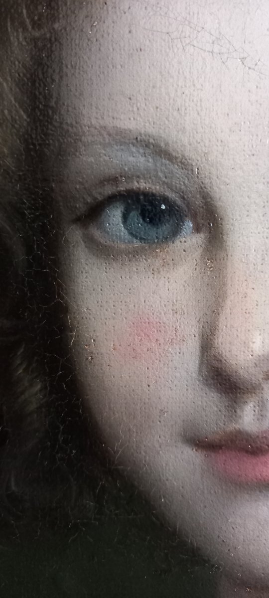 Jules Dufour, 1860. Garçon à collerette et costume bleu. -photo-6