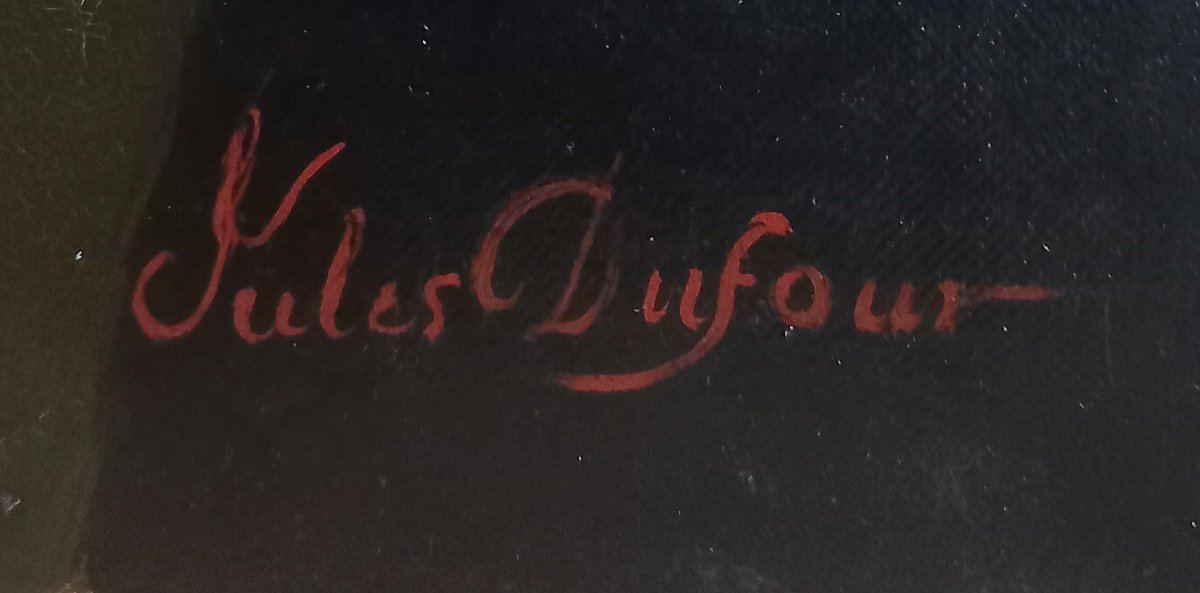 Jules Dufour, 1860. Garçon à collerette et costume bleu. -photo-7