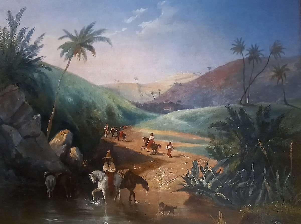 The Revolt Of Saint-domingue. Haiti, The First Black Republic, Ca. 1840.