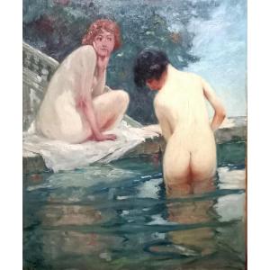 Joseph Milon.  Baigneuses 1929.