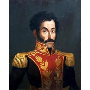 Portrait de Bolivar. Circa 1822- 1827. Pérou.