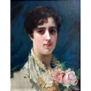 Henri-lucien Doucet. Presumed Portrait Of Lola De Ruiz.