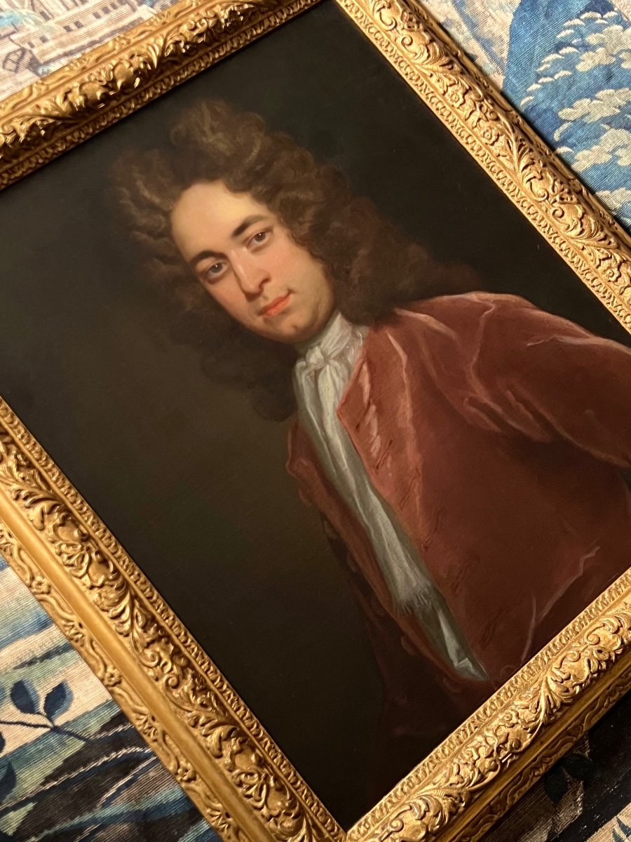 Portrait Of An English Gentleman From The Beginning Of The Eighteenth Century-photo-3