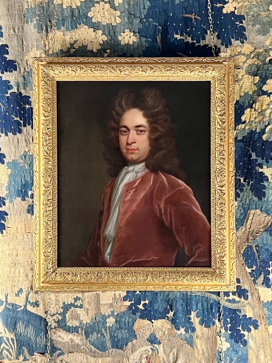 Portrait Of An English Gentleman From The Beginning Of The Eighteenth Century-photo-4