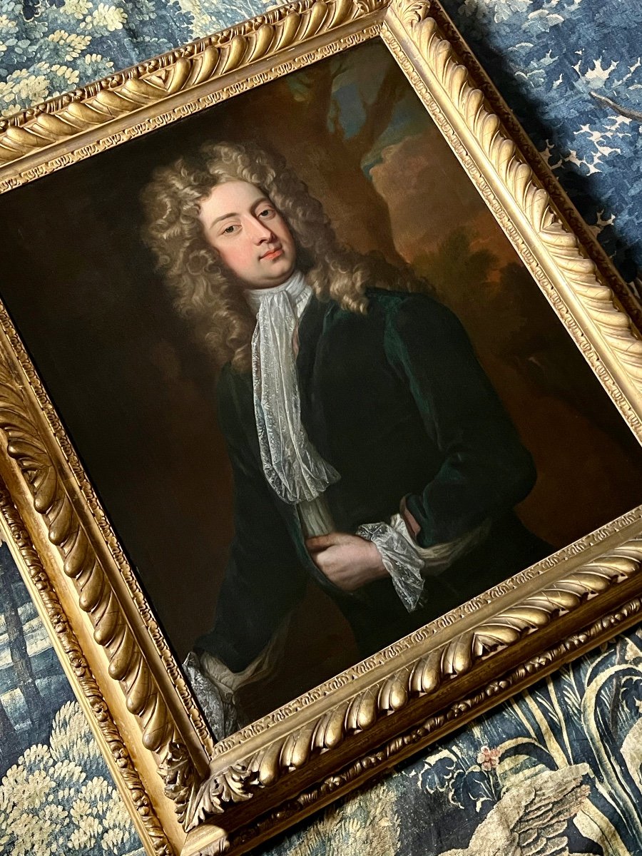 Portrait Of William Congreve C.1709 - Studio Of Sir Godfrey Kneller.