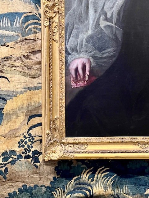 Huile Sur Toile Portrait De l'Archevêque Richard Robinson d'Armagh - Par Sir Joshua Reynolds -photo-4