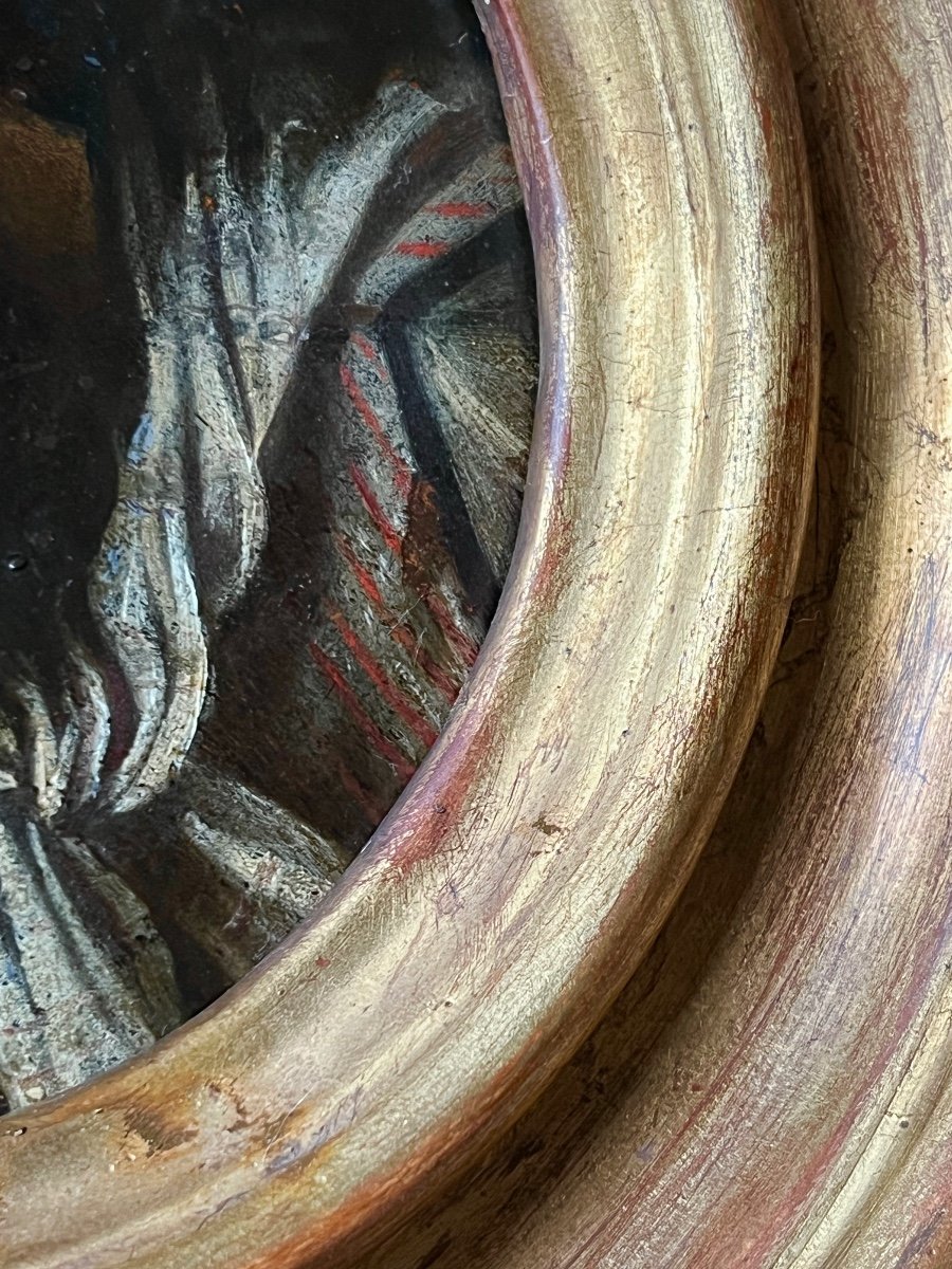 A Pair Of Oil Portraits On Venetian School Panel From The Early 17th Century -photo-5