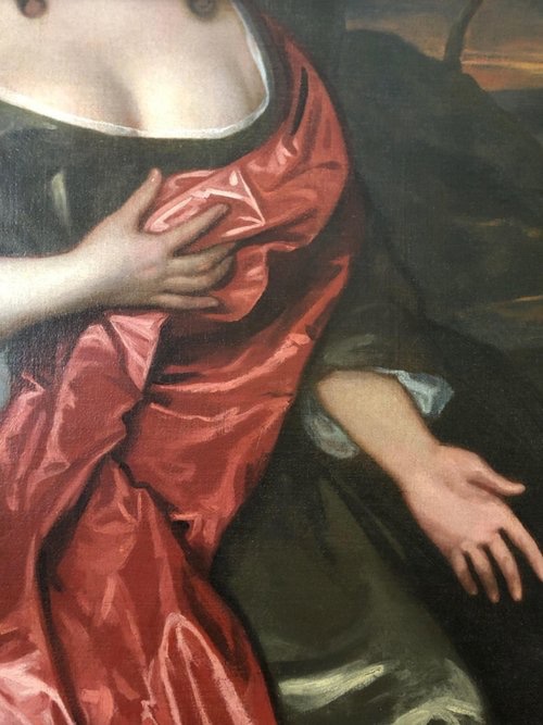John Hayls - Portraits d'Une Dame Dans Un Vaste Paysage-photo-4