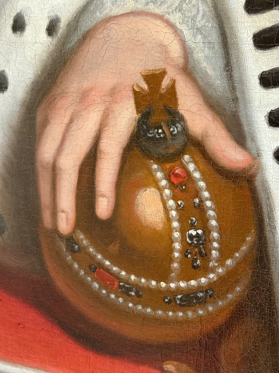 Portrait Of King George I (1660-1727) After Sir Godfrey Kneller (1646-1723)-photo-2