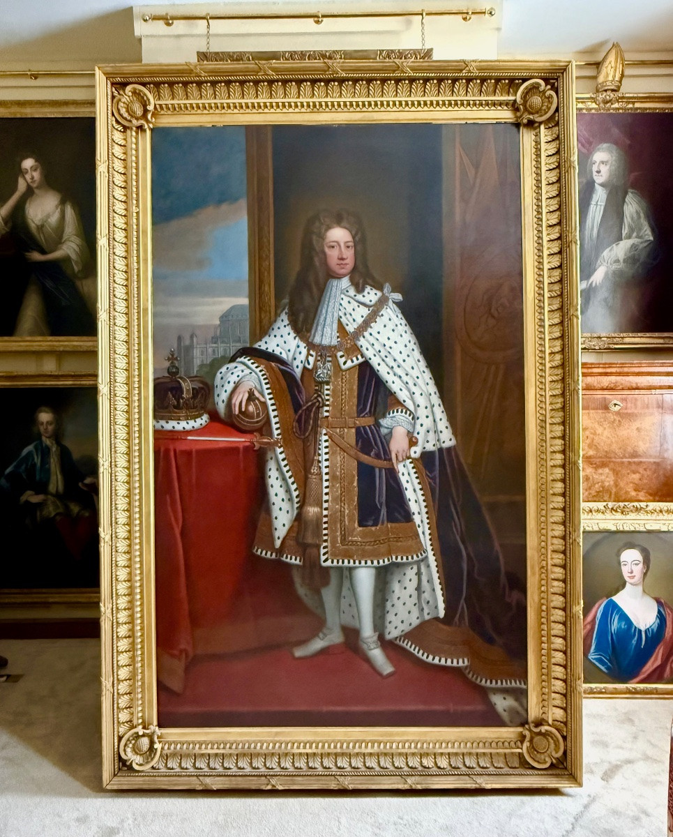 Portrait Of King George I (1660-1727) After Sir Godfrey Kneller (1646-1723)-photo-8