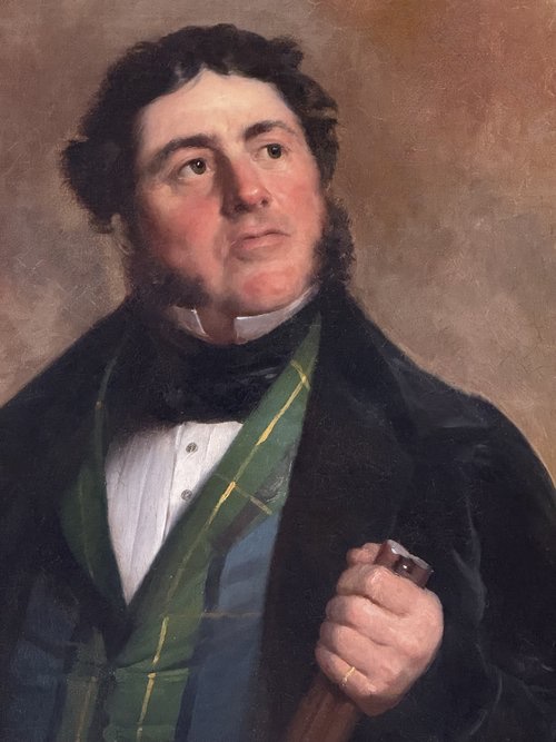 Sir John Watson Gordon (1788-1864) - Portrait de Charles Gordon Esq. (décédé en 1858)-photo-3