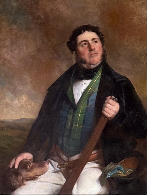 Sir John Watson Gordon (1788-1864) - Portrait de Charles Gordon Esq. (décédé en 1858)