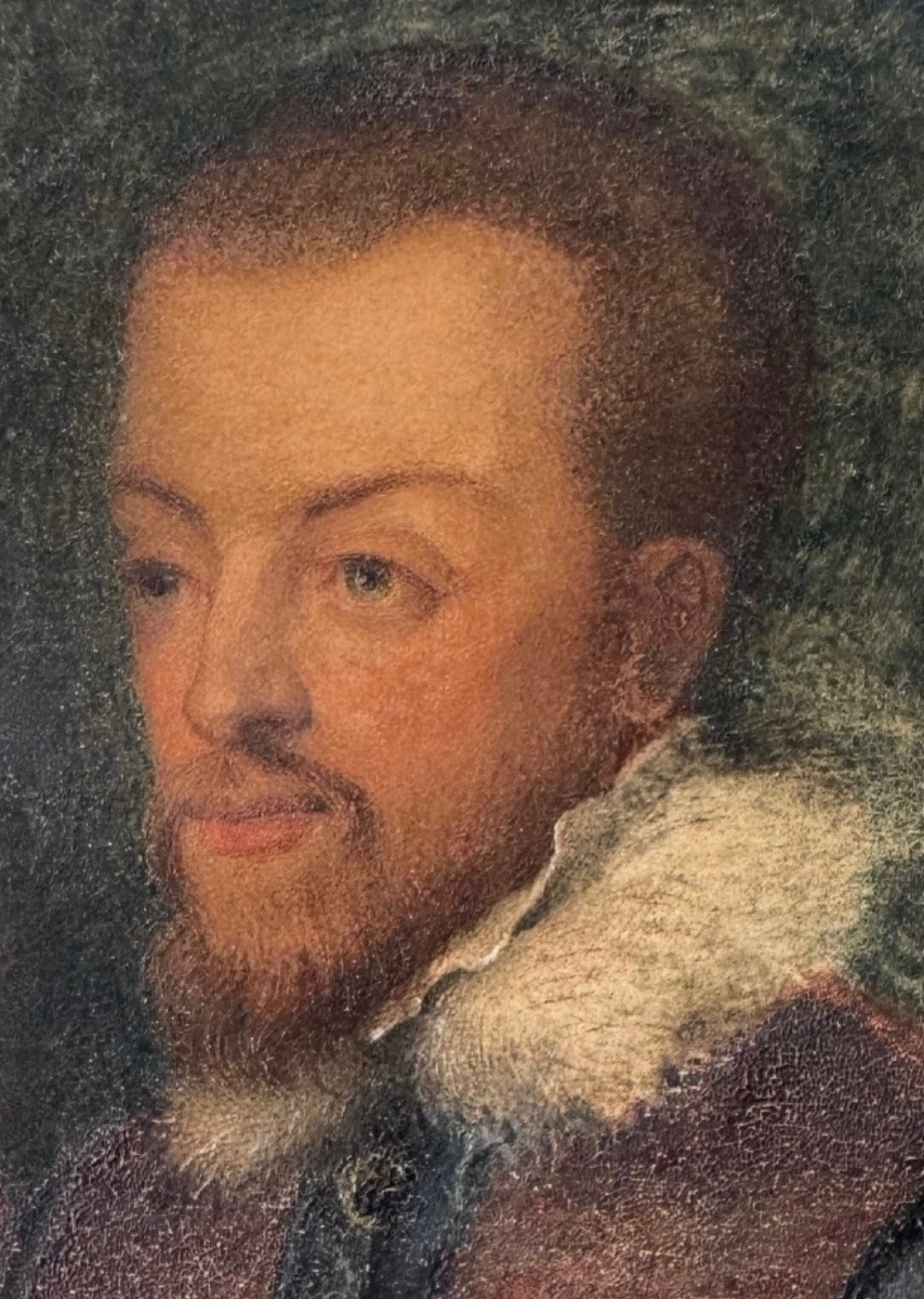 Spanish School C.1620 - King Philip II Of Spain (1527-1598).-photo-4