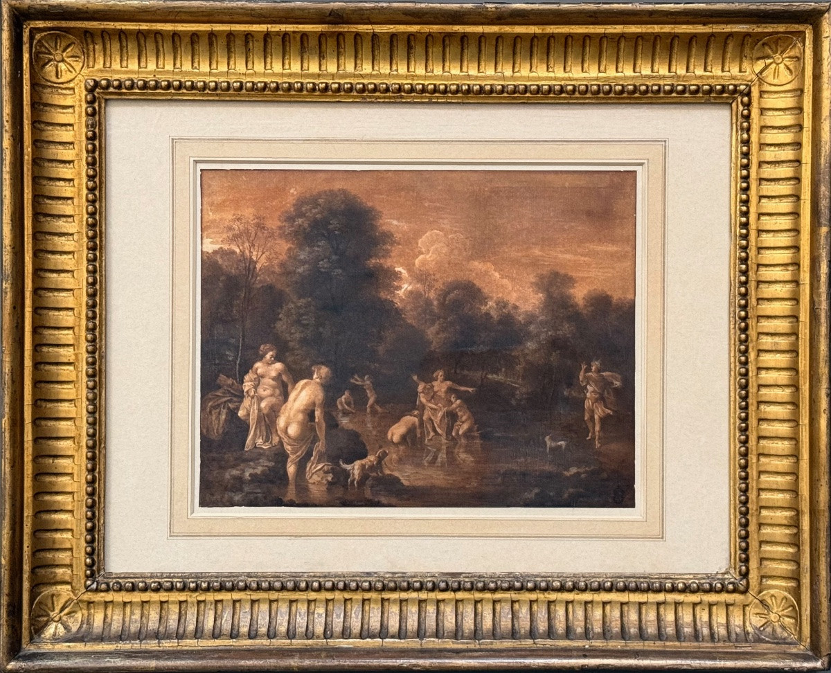 Circle Of Cornelis Van Poelenburch (1594/95-1667) - Scene From Ovid: Actéon-photo-6