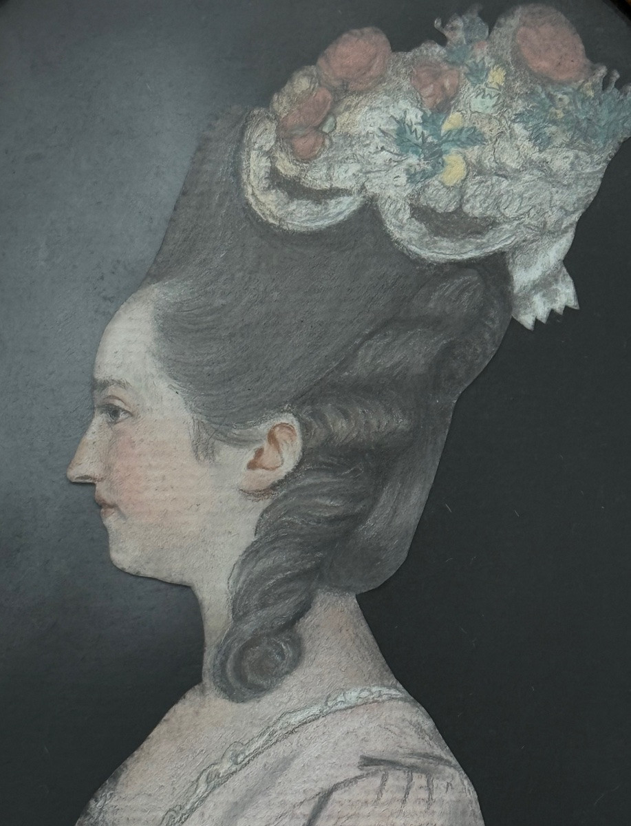 JAMES SHARPLES (1751-1811) - PORTRAIT D'UNE DAME ET D'UN GENTLEMAN-photo-2