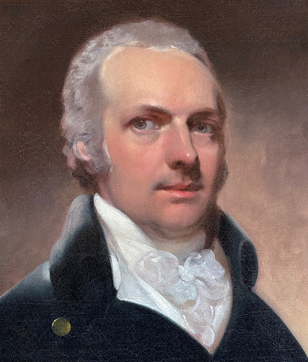 Sir William Beechey Ra (1753-1839) - Portrait Of  William Perryn Of Langton-photo-1