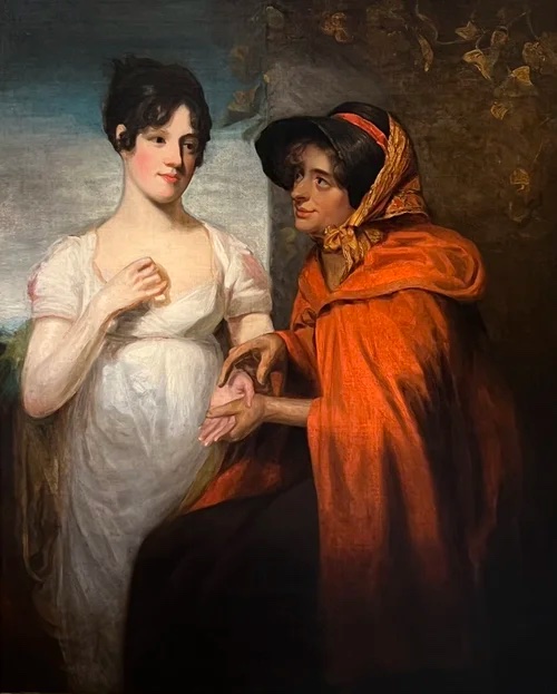 Portrait à l'Huile Sur Toile De La Disante - Par John Opie R.a ( 1767-1807).-photo-2