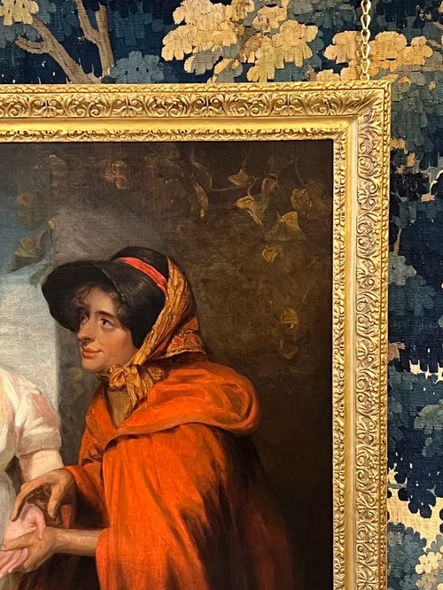 Portrait à l'Huile Sur Toile De La Disante - Par John Opie R.a ( 1767-1807).-photo-4