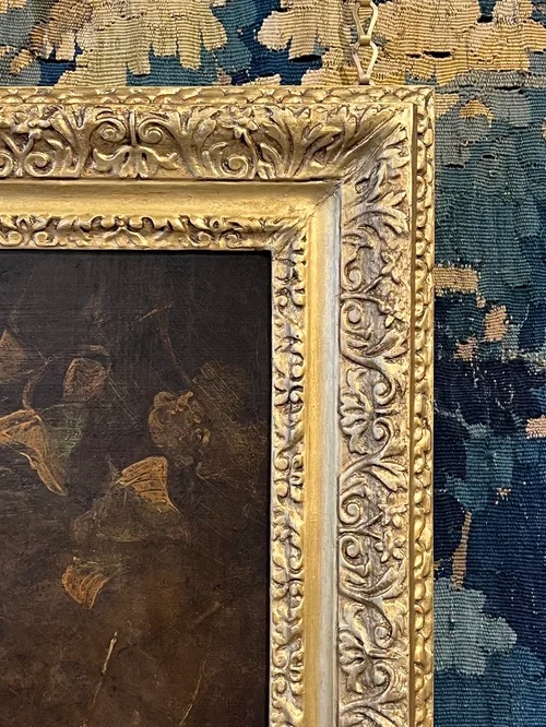 Portrait à l'Huile Sur Toile De La Disante - Par John Opie R.a ( 1767-1807).-photo-7