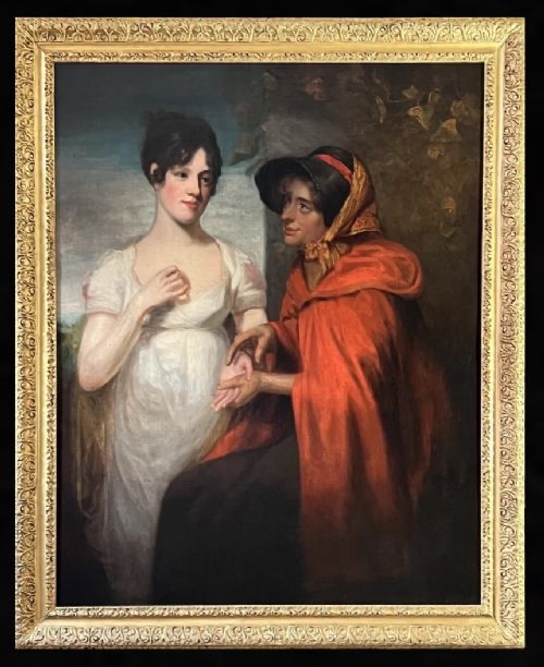 Portrait à l'Huile Sur Toile De La Disante - Par John Opie R.a ( 1767-1807).