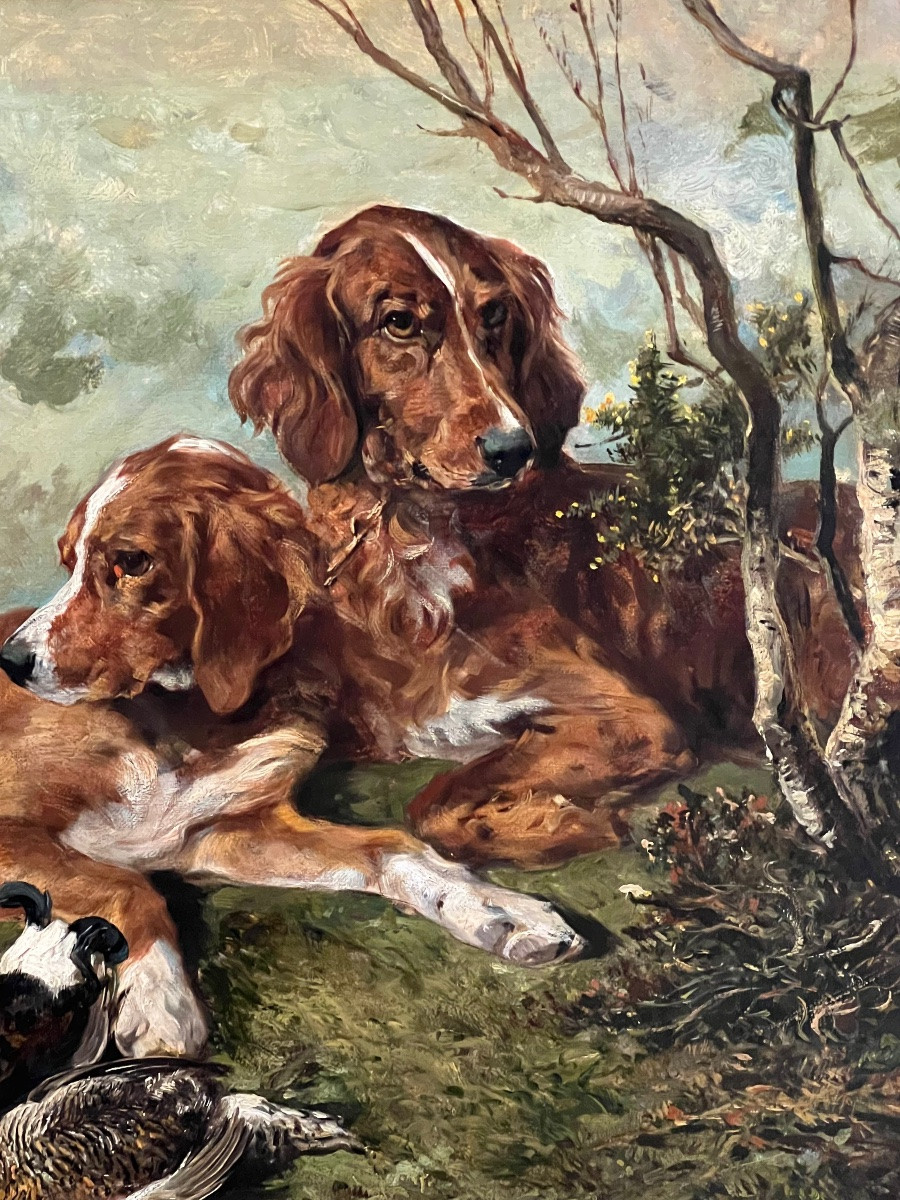 Setters And Game - By John Emms (1844-1912)-photo-2