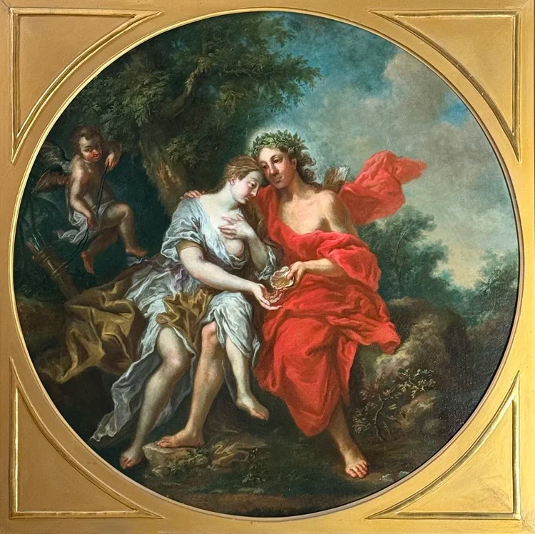 Charles Antoine Coypel (1694-1752)  - Apollon Et Daphné et Venus Et Apollon-photo-2