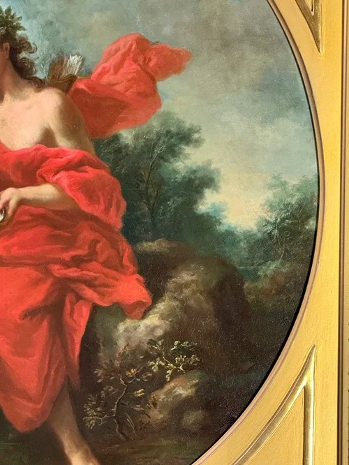 Charles Antoine Coypel (1694-1752)  - Apollon Et Daphné et Venus Et Apollon-photo-5