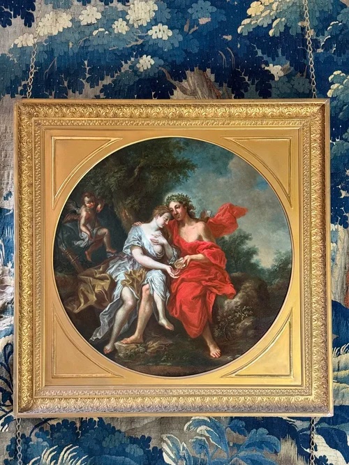 Charles Antoine Coypel (1694-1752)  - Apollon Et Daphné et Venus Et Apollon-photo-6
