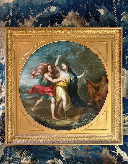Charles Antoine Coypel (1694-1752)  - Apollon Et Daphné et Venus Et Apollon-photo-1