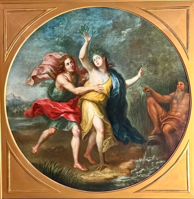 Charles Antoine Coypel (1694-1752)  - Apollon Et Daphné et Venus Et Apollon-photo-7