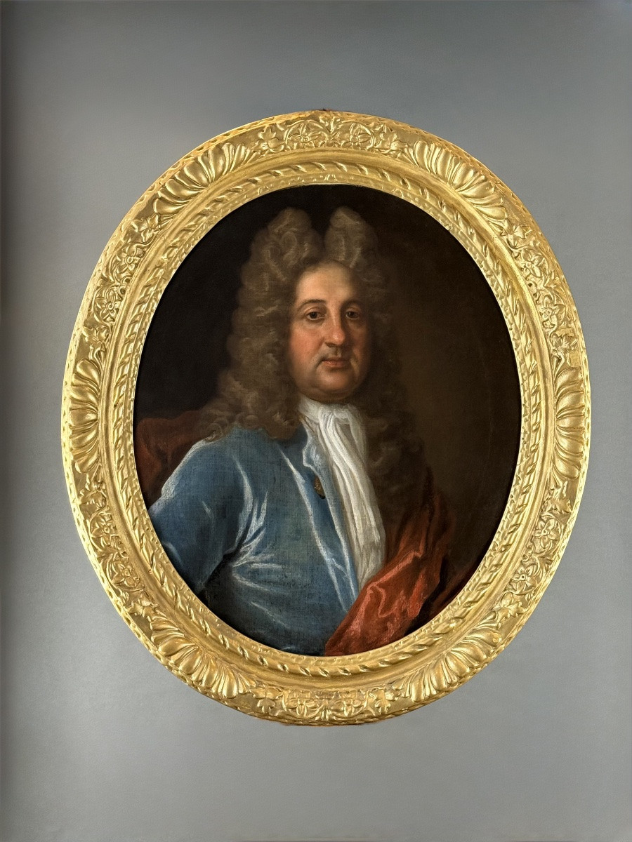 FREDERICK KERSEBOOM (1632-1690) - PORTRAIT D'UN NOBLE (2)-photo-2