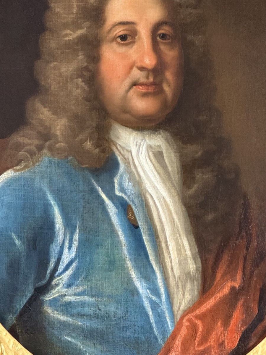 FREDERICK KERSEBOOM (1632-1690) - PORTRAIT D'UN NOBLE (2)-photo-4