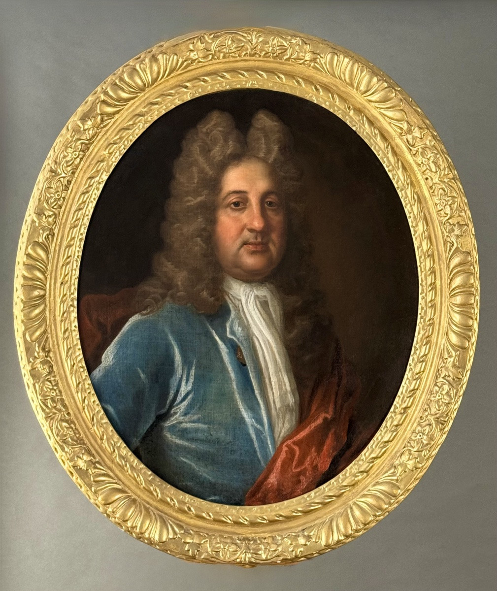 FREDERICK KERSEBOOM (1632-1690) - PORTRAIT D'UN NOBLE (2)-photo-1