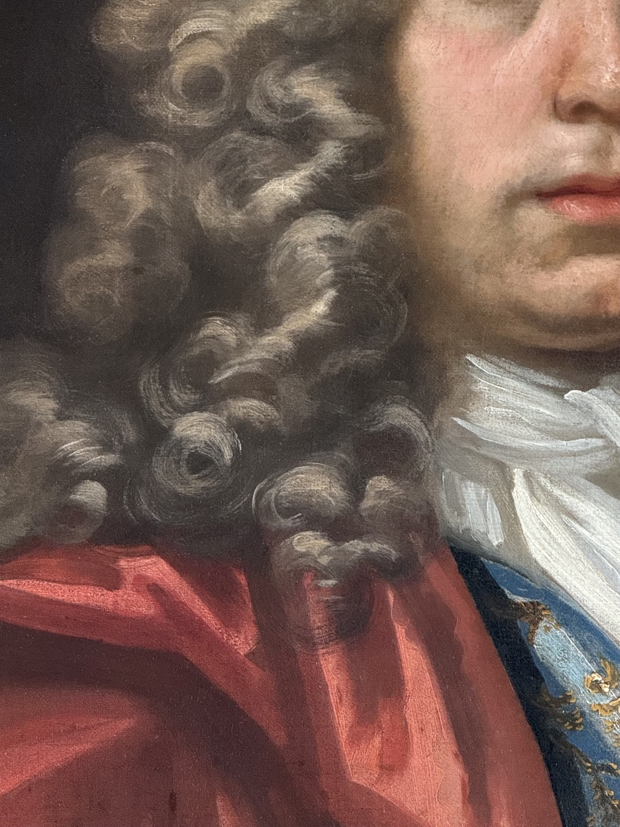 FREDERICK KERSEBOOM (1632-1690) - PORTRAIT D'UN NOBLE (1)-photo-1