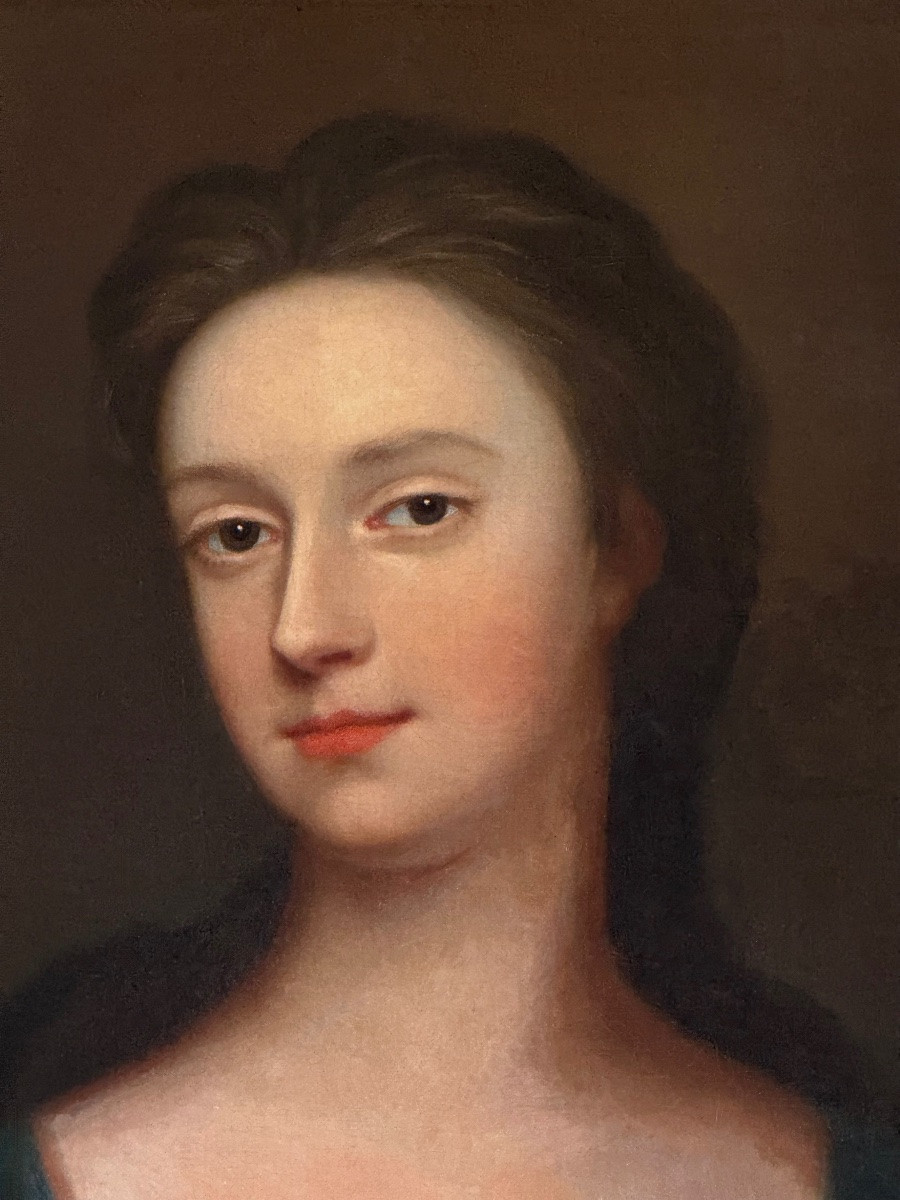 Circle Of Maria Verelst - Portrait Of Lady Dorothy Walpole, Viscountess Townshend (1686-1726)-photo-3