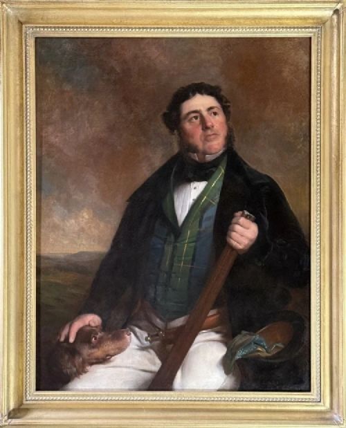 Sir John Watson Gordon (1788-1864) - Portrait de Charles Gordon Esq. (décédé en 1858)-photo-3
