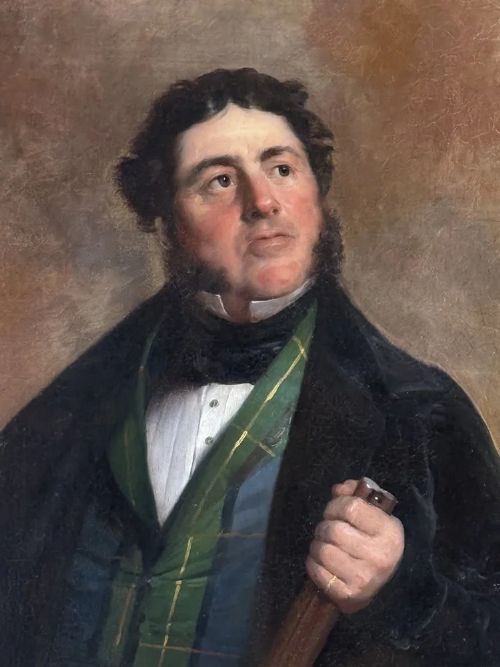 Sir John Watson Gordon (1788-1864) - Portrait de Charles Gordon Esq. (décédé en 1858)-photo-4