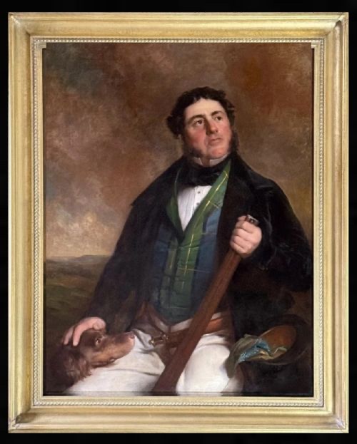 Sir John Watson Gordon (1788-1864) - Portrait de Charles Gordon Esq. (décédé en 1858)