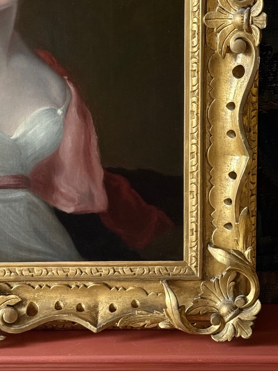 Portrait de Mlle Thayer, atelier de Sir Thomas Lawrence P.R.A (1769 - 1830)-photo-4