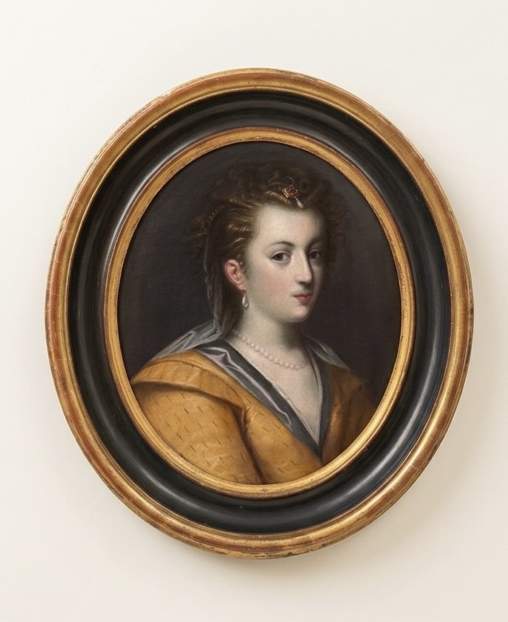 16th Century Italian Renassance School - Portrait Of A Noblewoman-photo-2