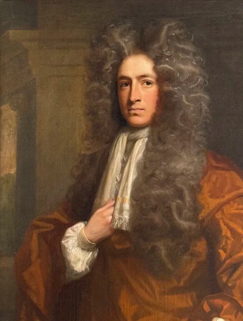Thomas Murray (1663–1734) – Portrait Of A Gentleman In A Roux-brun Silk Robe.-photo-3