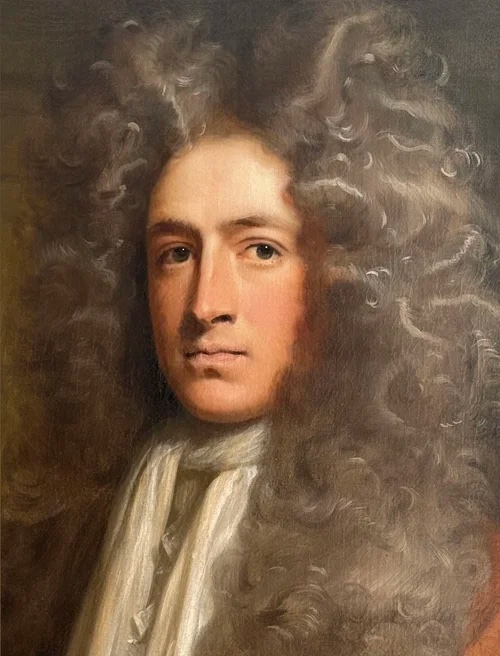Thomas Murray (1663–1734) – Portrait Of A Gentleman In A Roux-brun Silk Robe.-photo-4
