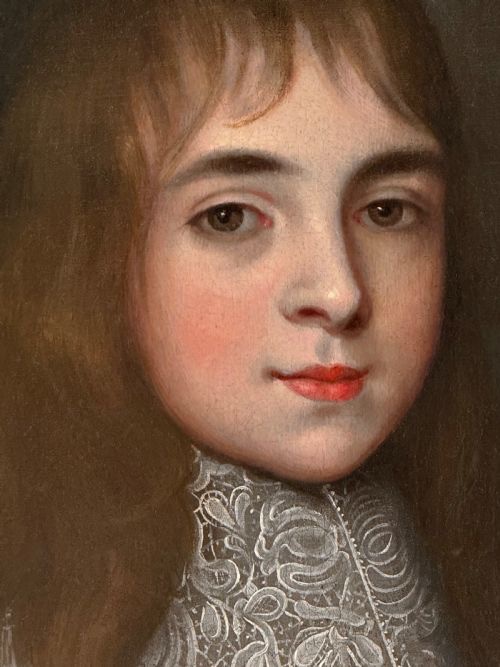 John Michael Wright (1617–1694) – Portrait Of A Young Gentleman In An Elaborate Costume.-photo-5