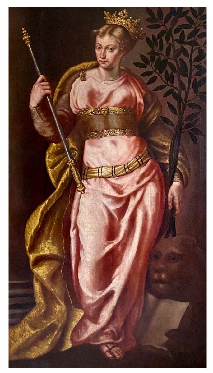 "la Serenissima" A 17th Century Italian Personification Of Venice-photo-2
