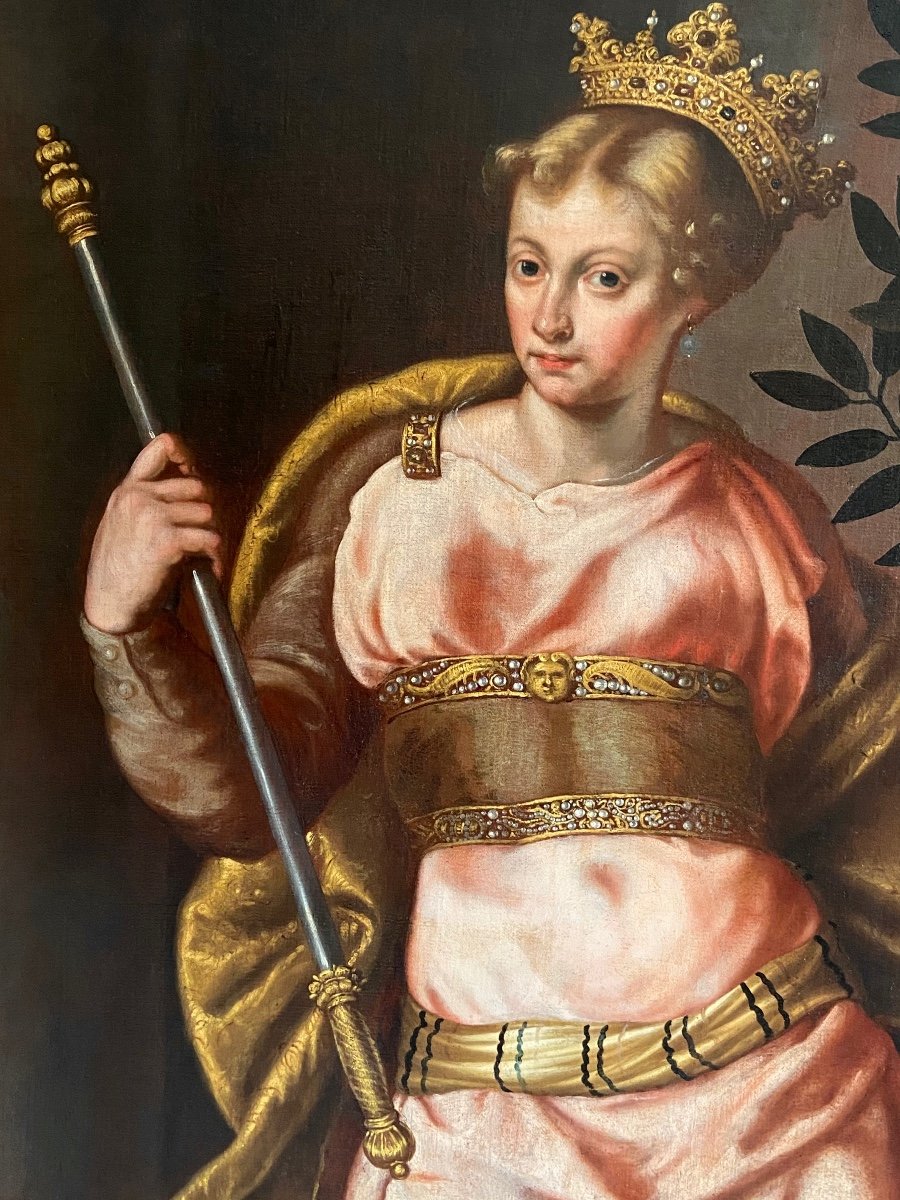 "la Serenissima" A 17th Century Italian Personification Of Venice-photo-3