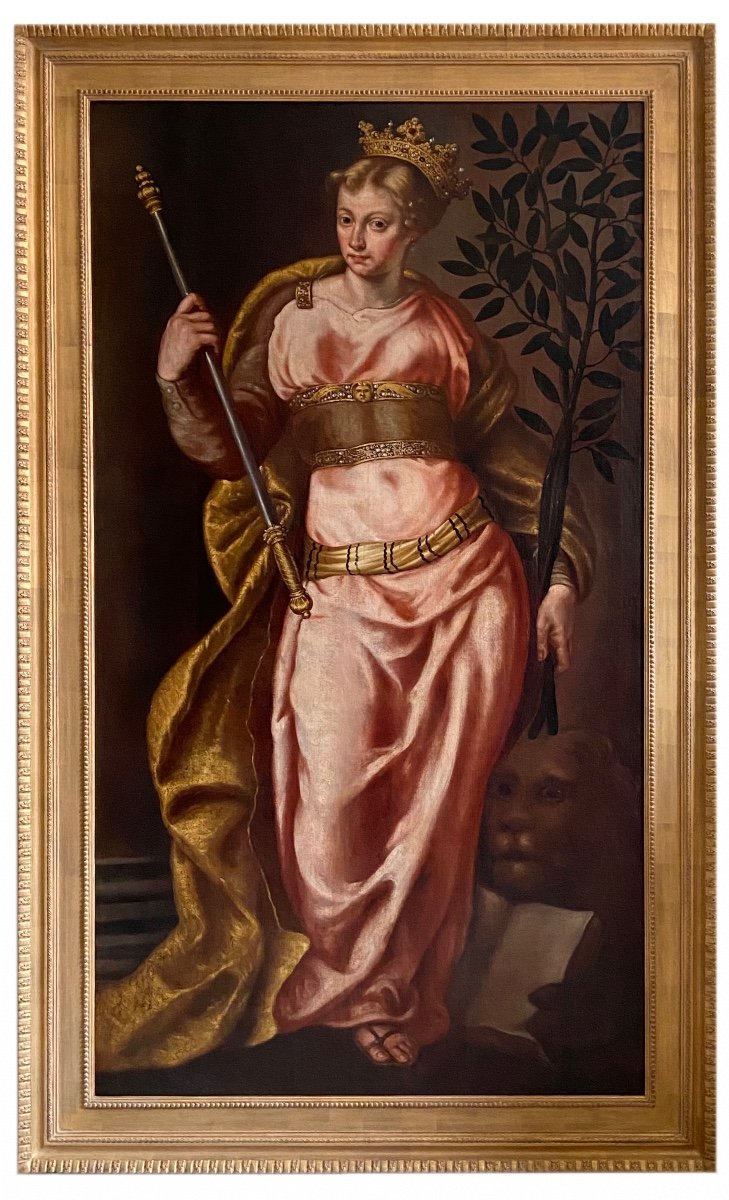 "la Serenissima" A 17th Century Italian Personification Of Venice