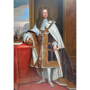Portrait Of King George I (1660-1727) After Sir Godfrey Kneller (1646-1723)