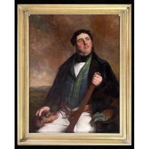 Sir John Watson Gordon (1788-1864) - Portrait de Charles Gordon Esq. (décédé en 1858)