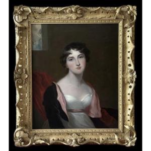 Portrait de Mlle Thayer, atelier de Sir Thomas Lawrence P.R.A (1769 - 1830)